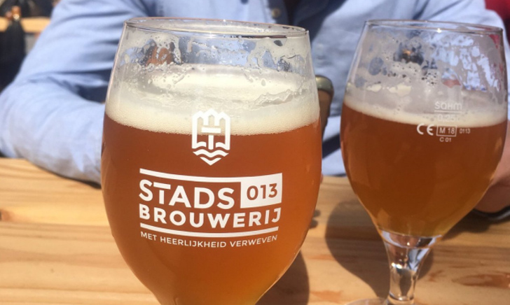 Kruikje Blond van Stadsbrouwerij 013